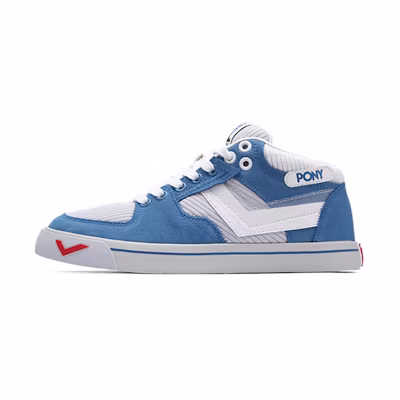 (W) PONY Atop Low 'Blue White'