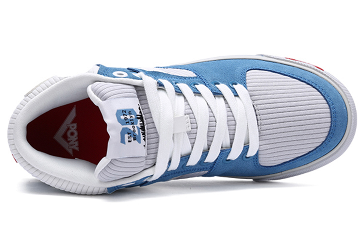 (W) PONY Atop Low 'Blue White' 圖 4