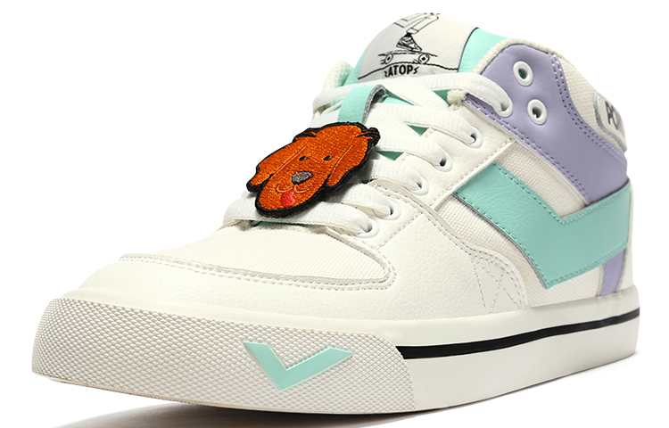 (W) PONY Atop Low 'White Blue Purple' 圖 2