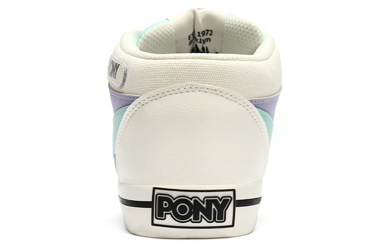 (W) PONY Atop Low 'White Blue Purple' 圖 3