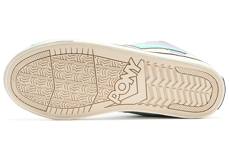 (W) PONY Atop Low 'White Blue Purple' 圖 5