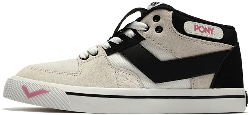 (W) PONY Atop Mid-Top 'Beige Hitam' 21W1AT09BK Buy (W) PONY Atop Mid-Top 'Beige Hitam' 21W1AT09BK