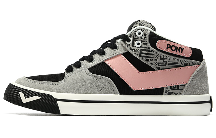 (Women) PONY Atop Mid 'Black Grey Pink' 12W1AT12BK