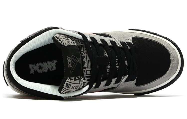 Shop (W) PONY Atop Mid ''Zwart Grijs Roze'' 12W1AT12BK