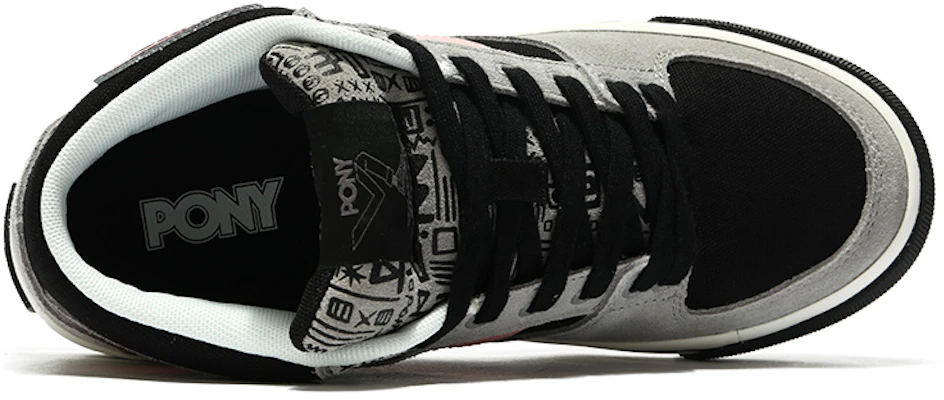 (W) PONY Atop Mid ''Zwart Grijs Roze'' 12W1AT12BK Shop (W) PONY Atop Mid ''Zwart Grijs Roze'' 12W1AT12BK