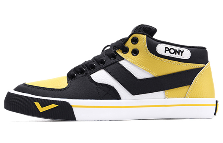 (W) PONY Atop Mid 'Black Yellow'