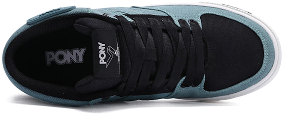 (W) PONY Atop Mid ''Groen Zwart'' Sneakers 03W1AT04GN Shop (W) PONY Atop Mid ''Groen Zwart'' Sneakers 03W1AT04GN