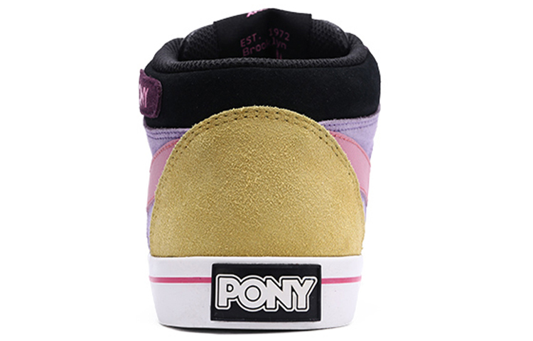 Purchase (W) PONY Atop Mid Skateboard ''Zwart Paars'' 03W1AT10PP