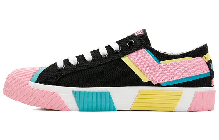 (W) PONY Canvas 'Black Pink'