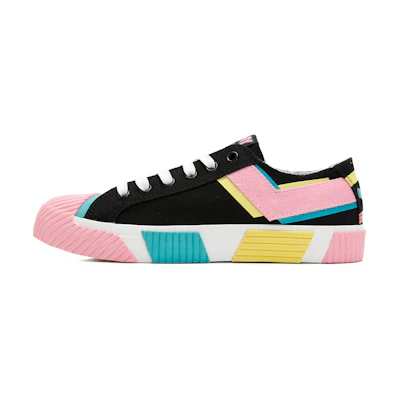 (W) PONY Canvas 'Black Pink'