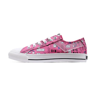(W) PONY Canvas 'Coral Red'