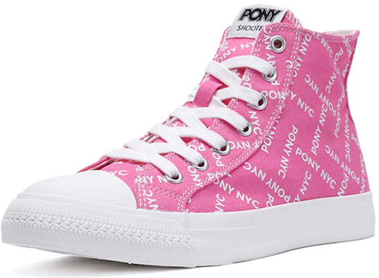 (W) PONY Kanvas High-Top 'Pink' 03W1SH02PK Order (W) PONY Kanvas High-Top 'Pink' 03W1SH02PK