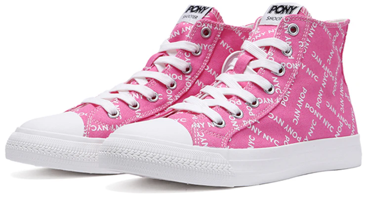 (W) PONY Kanvas High-Top 'Pink' 03W1SH02PK Lookbook (W) PONY Kanvas High-Top 'Pink' 03W1SH02PK