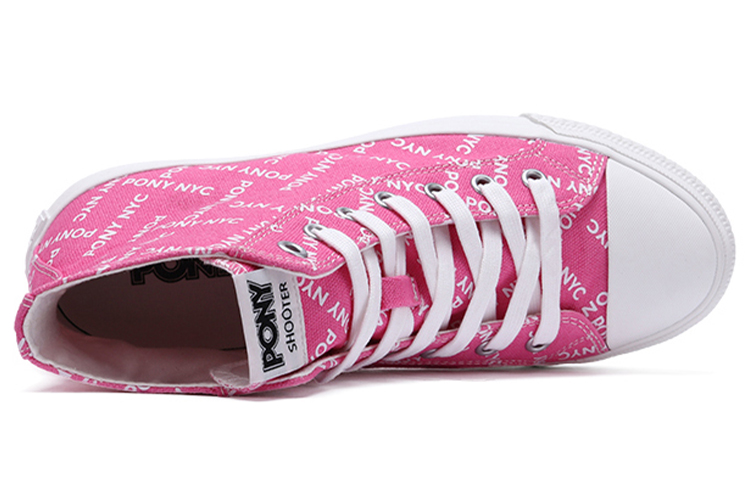 Shop (W) PONY Kanvas High-Top 'Pink' 03W1SH02PK