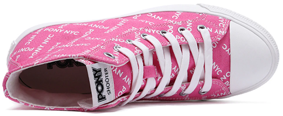 (W) PONY Kanvas High-Top 'Pink' 03W1SH02PK Shop (W) PONY Kanvas High-Top 'Pink' 03W1SH02PK