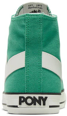 (W) PONY Canvas Alta Retro ''Verde'' 02W1SH02GN Shop (W) PONY Canvas Alta Retro ''Verde'' 02W1SH02GN