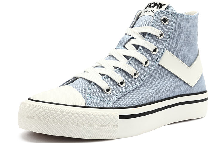 (W) PONY Canvas High-Top 'Grey Blue' 圖 2