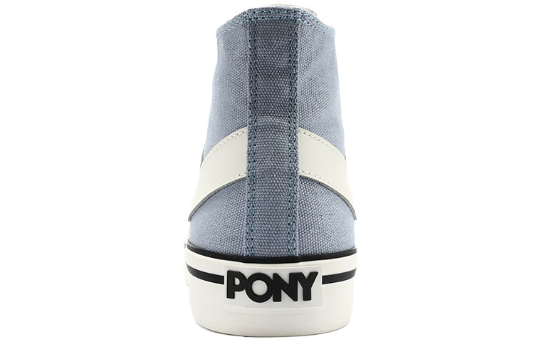 (W) PONY Canvas High-Top 'Grey Blue' 圖 5
