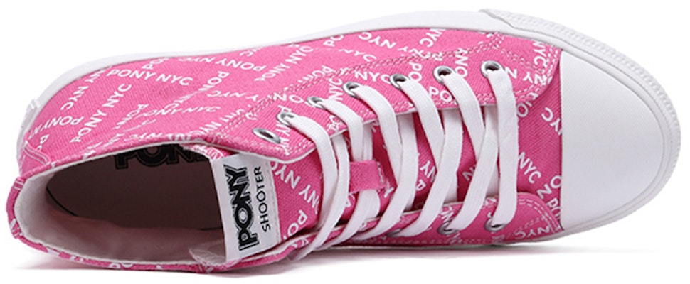 (Women) PONY Canvas High-Top 'Pink' 03W1SH02PK Shop (Women) PONY Canvas High-Top 'Pink' 03W1SH02PK