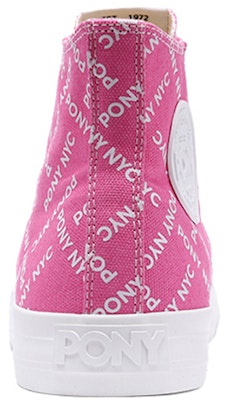 (Women) PONY Canvas High-Top 'Pink' 03W1SH02PK Purchase (Women) PONY Canvas High-Top 'Pink' 03W1SH02PK
