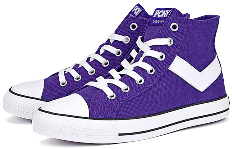 (W) PONY Canvas High Top 'Purple' 圖 2