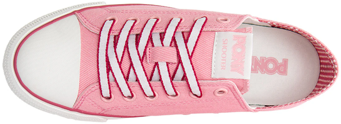 (W) PONY Canvas Low ''Rose'' 02W1SH03PK Shop (W) PONY Canvas Low ''Rose'' 02W1SH03PK