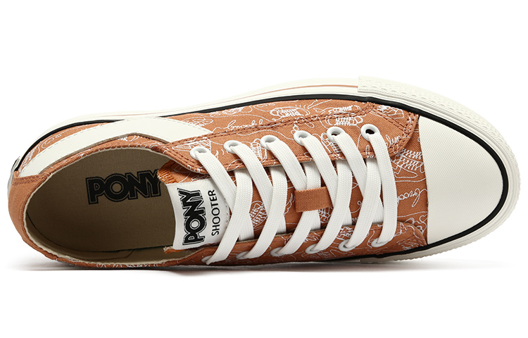 (W) PONY Canvas Low 'Pink Orange Print' 圖 4