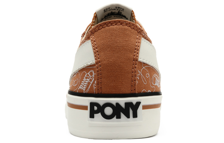 (W) PONY Canvas Low 'Pink Orange Print' 圖 5