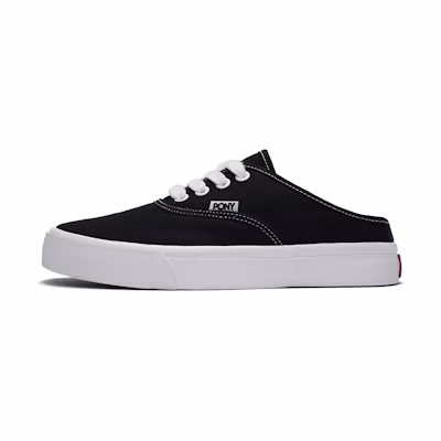 (W) PONY Canvas Slip-On 'Black'