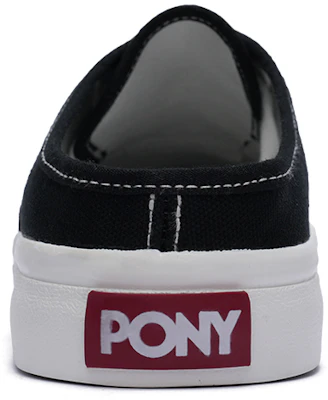 (W) ポニー キャンバス スリッポン (黒) 242W1SS01BK Shop (W) ポニー キャンバス スリッポン (黒) 242W1SS01BK