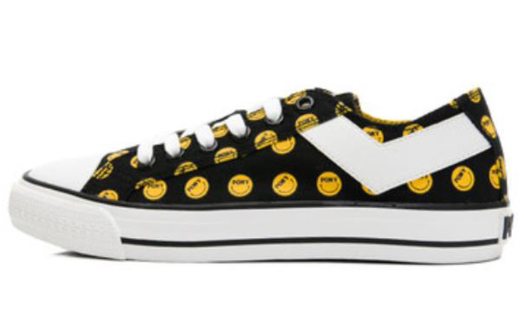(W) PONY Canvas Sneaker Low 'Black'