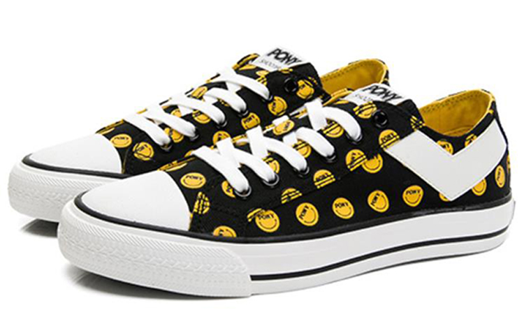 (W) PONY Canvas Sneaker Low 'Black' 圖 2