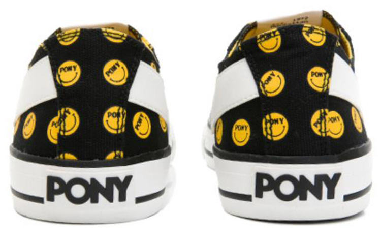 (W) PONY Canvas Sneaker Low 'Black' 圖 3