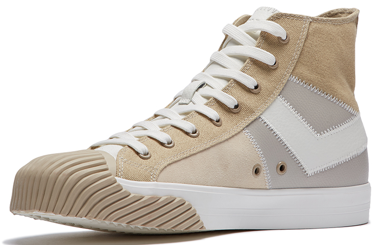 (W) PONY Casual Canvas Shoes Beige/Grey 圖 2