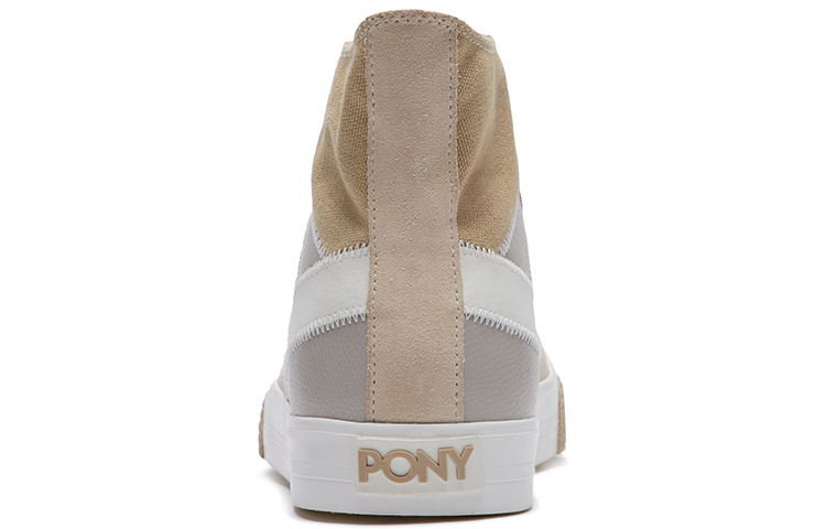 (W) PONY Casual Canvas Shoes Beige/Grey 圖 5