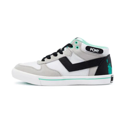 (W) PONY Casual Retro Low 'Grey Green'