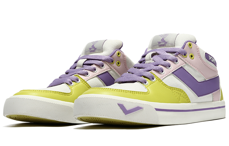 (W) PONY Casual Sneakers 'Pink Purple Patchwork' 圖 3