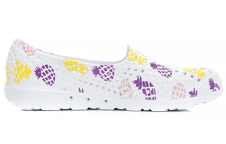 (W) PONY Casual Sports Clog 'Pineapple Pattern - White Yellow Pink' 圖 2