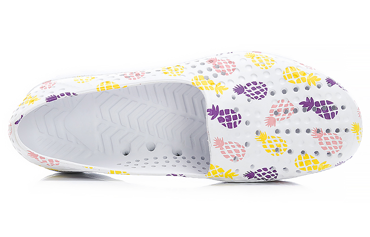 (W) PONY Casual Sports Clog 'Pineapple Pattern - White Yellow Pink' 圖 4