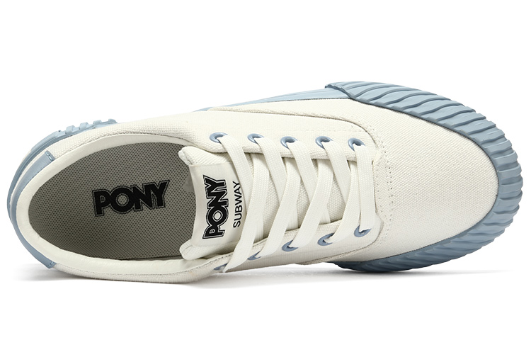 Shop (W) PONY Klasik Rendah 'Abu Biru' 12W1SU01BC