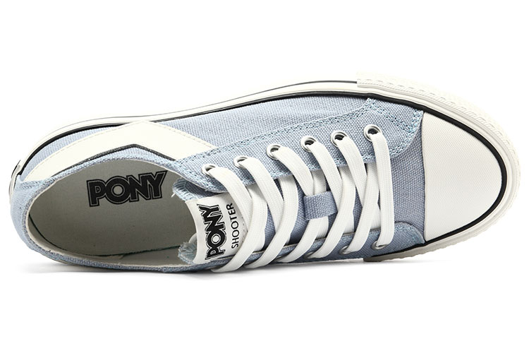 Shop (W) PONY Classic Low Kanvas 'Abu Biru' 11W1SH22BC