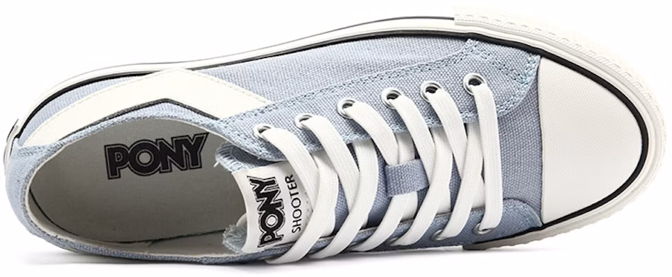 (W) PONY Classic Low Kanvas 'Abu Biru' 11W1SH22BC Shop (W) PONY Classic Low Kanvas 'Abu Biru' 11W1SH22BC