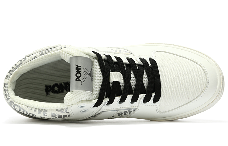 (W) PONY Classic Low-Top 'Fashion Graffiti Retro White' 圖 4