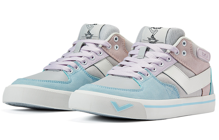 (W) PONY Classic Skateboarding Sneaker 'Blue Grey' 圖 3