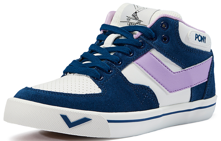 (W) PONY Classic Sneaker 'Blue Purple' 圖 2