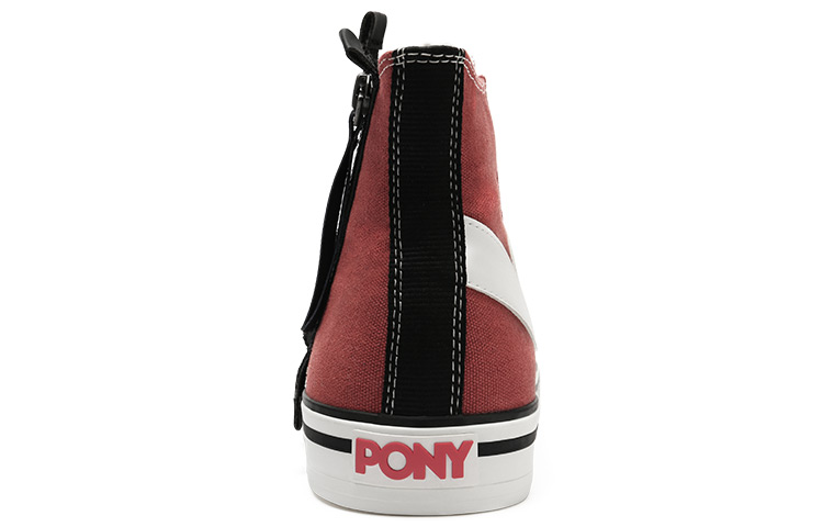 (W) PONY Deconstructed Zip 'Burgundy' 圖 5