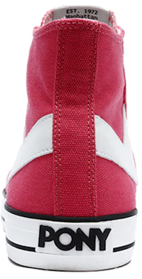 (W) PONY Hoge Canvas Sneakers ''Koraalrood'' 93W1SH10CR Purchase (W) PONY Hoge Canvas Sneakers ''Koraalrood'' 93W1SH10CR