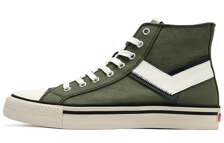 (W) PONY High-Top Canvas 'Dark Green'