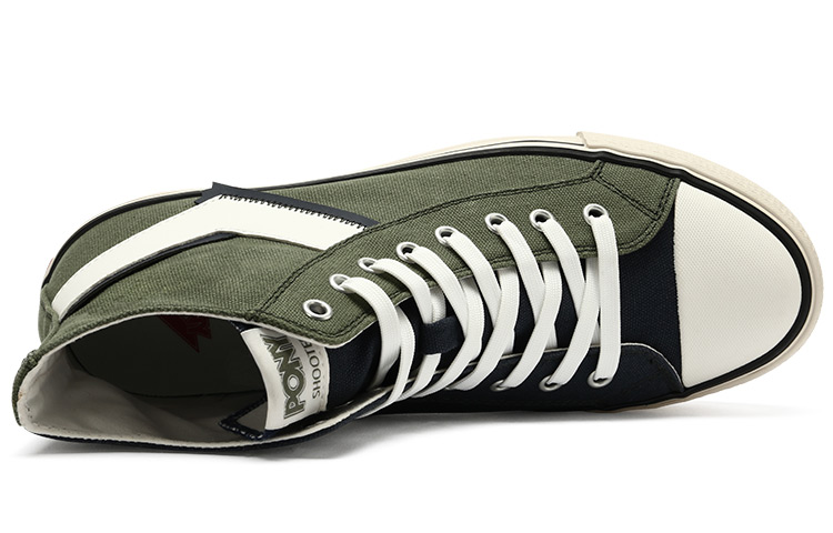 (W) PONY High-Top Canvas 'Dark Green' 圖 4