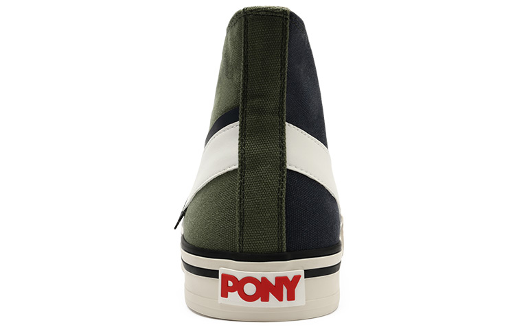 (W) PONY High-Top Canvas 'Dark Green' 圖 5